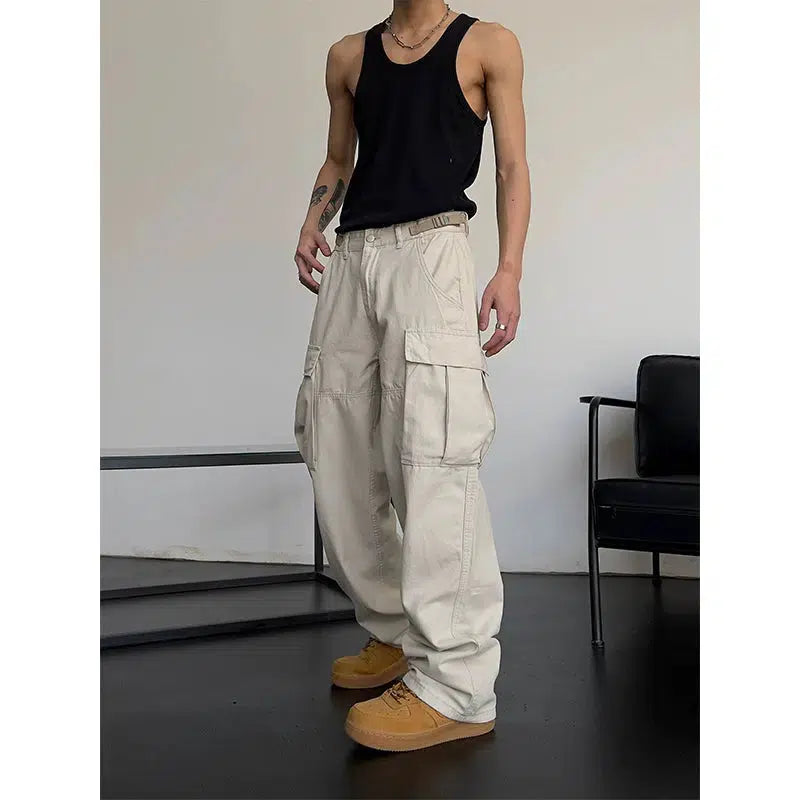 Romantic And Fresh Relaxed Fit Cargo Pants