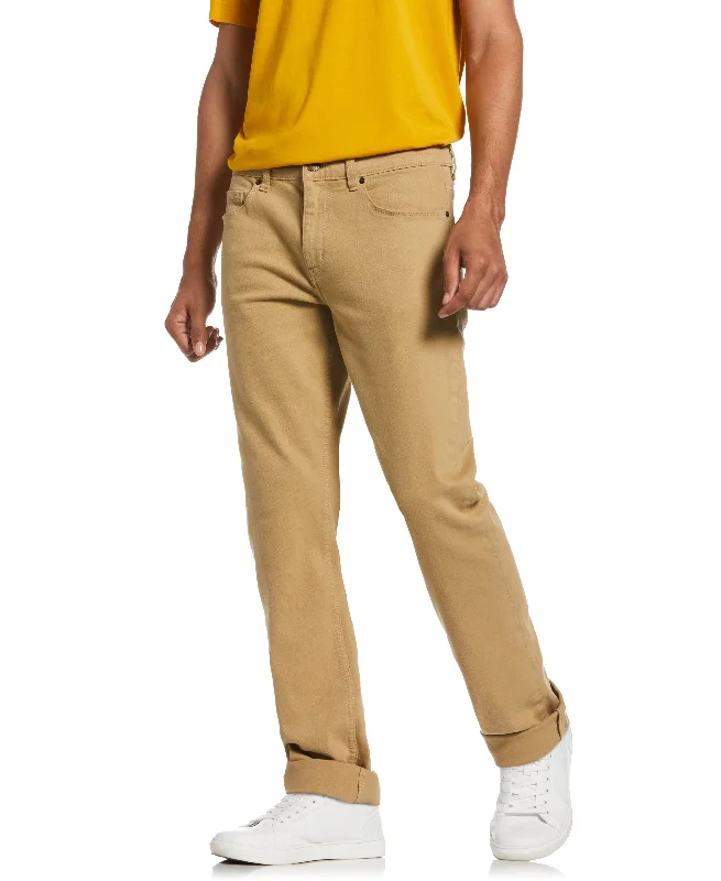 Relaxed Style Slim Fit 5 Pocket Stretch Denim Jeans