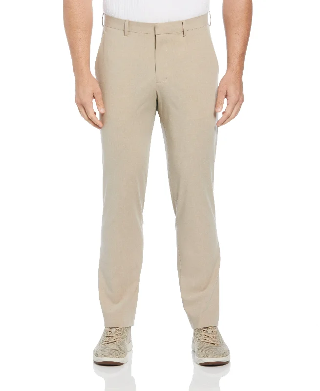 Personal Charm Slim Fit Textured Luxe Suit Pant