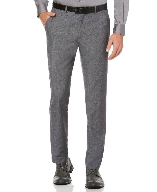 Trendy Casuals Slim Fit Textured Suit Pant