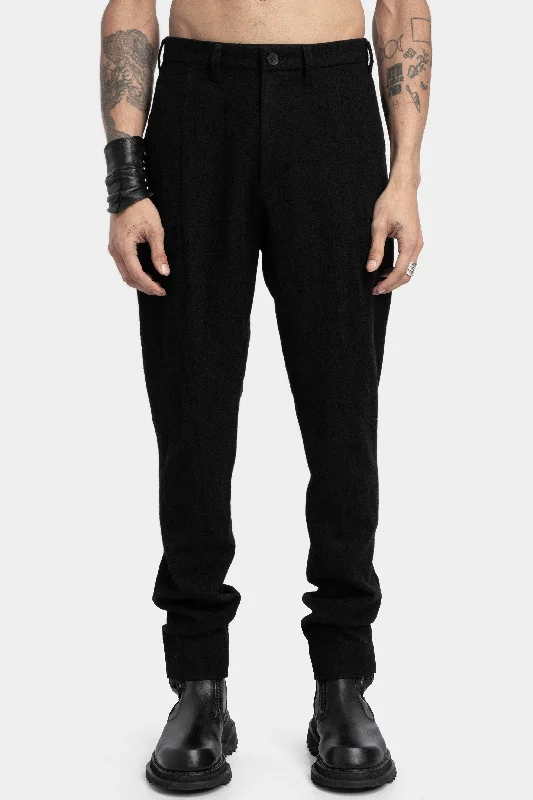 Relaxed Clothing Tailored wool blend pants