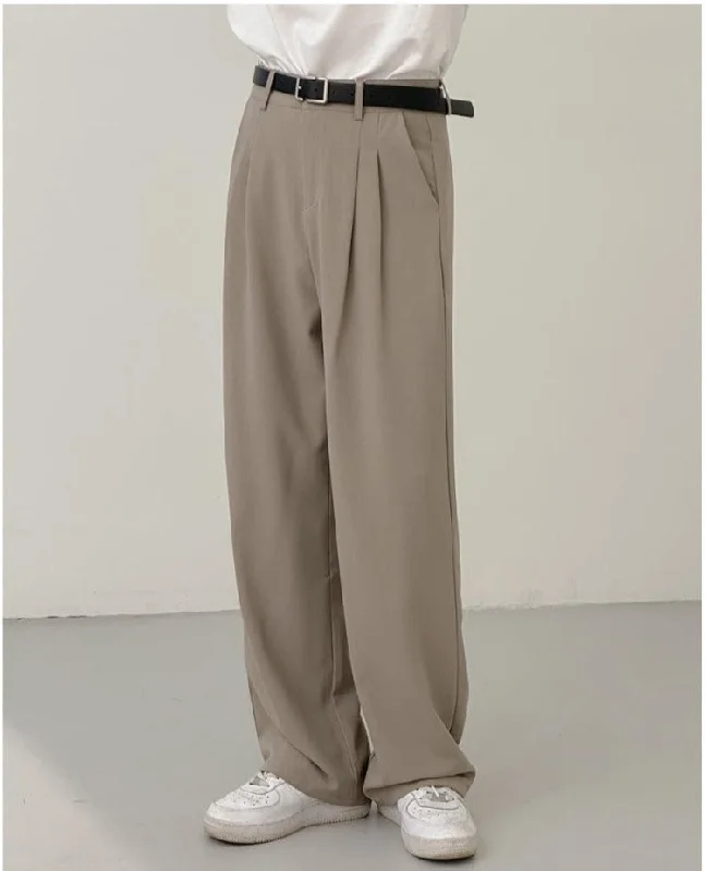 Fresh And Fashionable Thin Draped Casual Pants