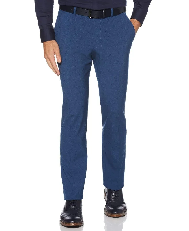 Exquisite Craftsmanship Big & Tall Washable Solid Stretch Suit Pant