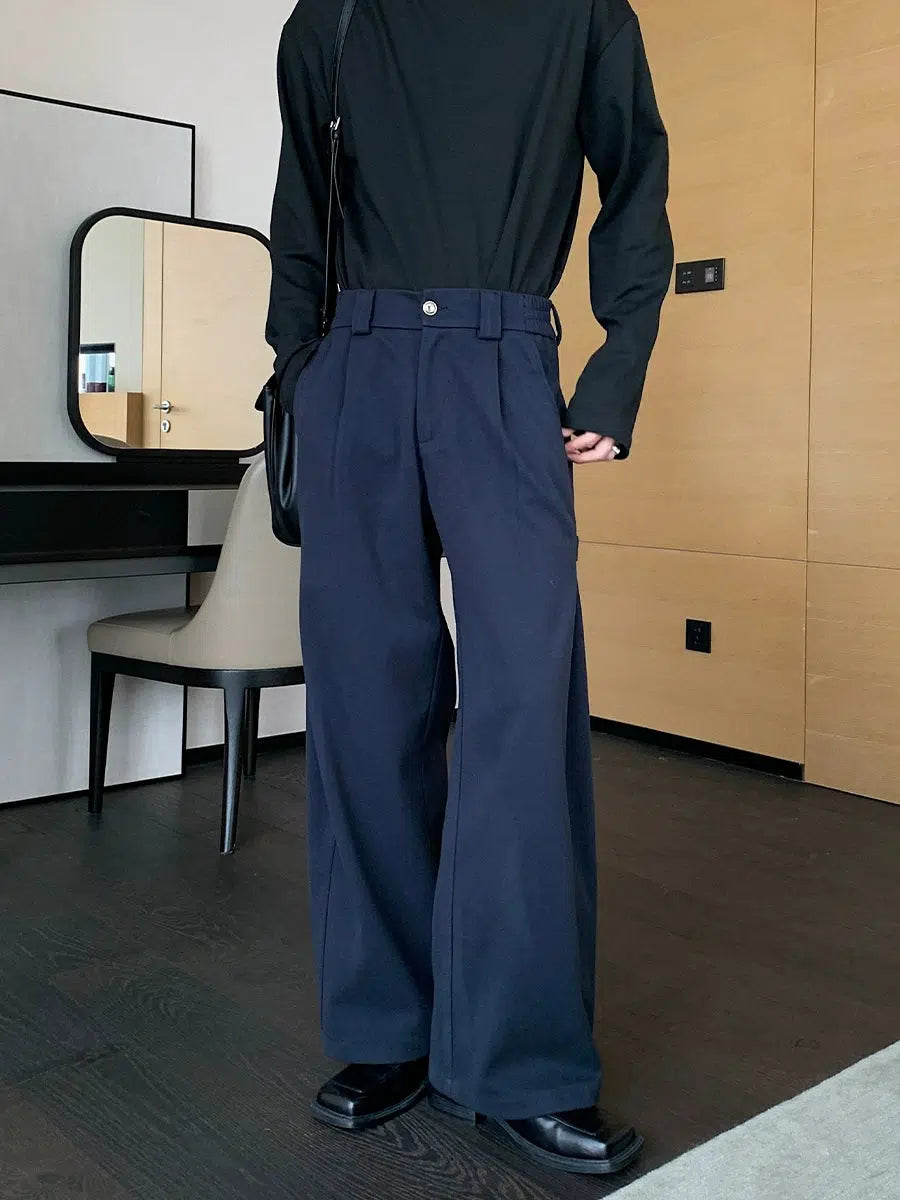 Modern Comfort Wide-Leg Casual Pants