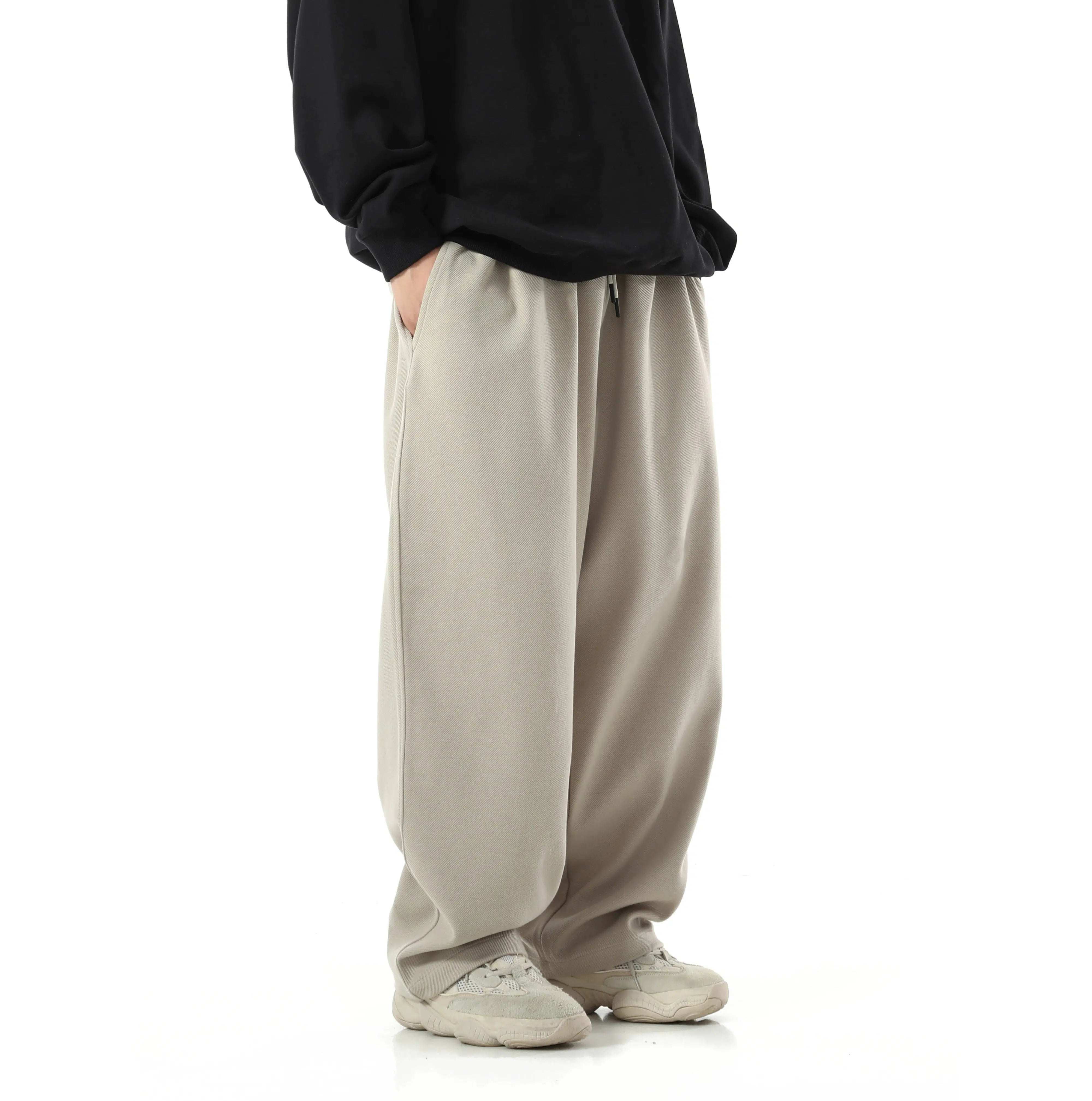 Feminine Charm Wide-Leg Casual Pants