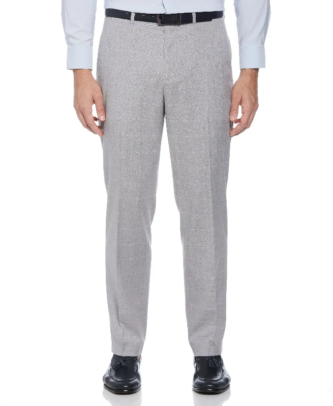Romantic Data Windowpane Plaid Pant