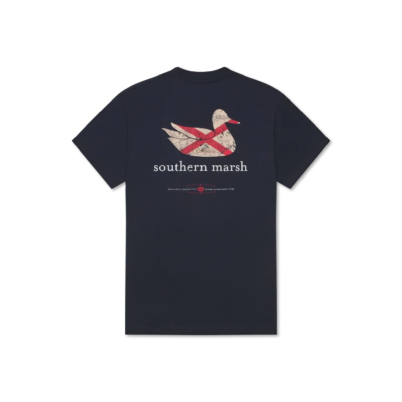 High-quality Fabrics Authentic Heritage Tee - Alabama