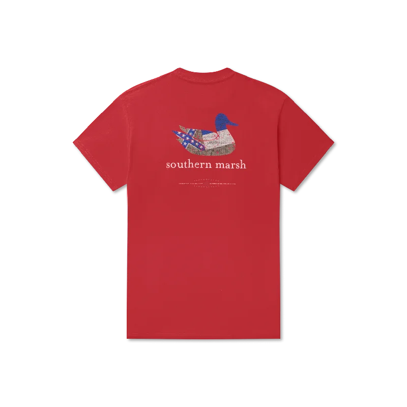 Cool Summer Authentic Heritage Tee - Mississippi State Flag