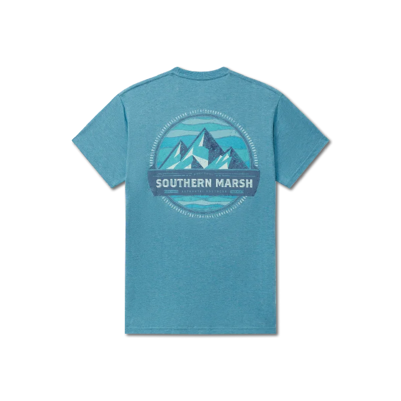 Light Fit Branding Collection Tee - Summit
