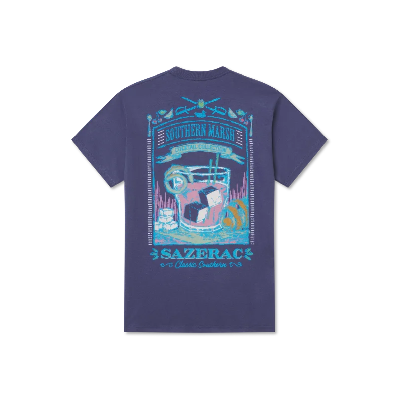 Chic Comfort Wear Cocktail Collection Tee - Sazerac Cocktail