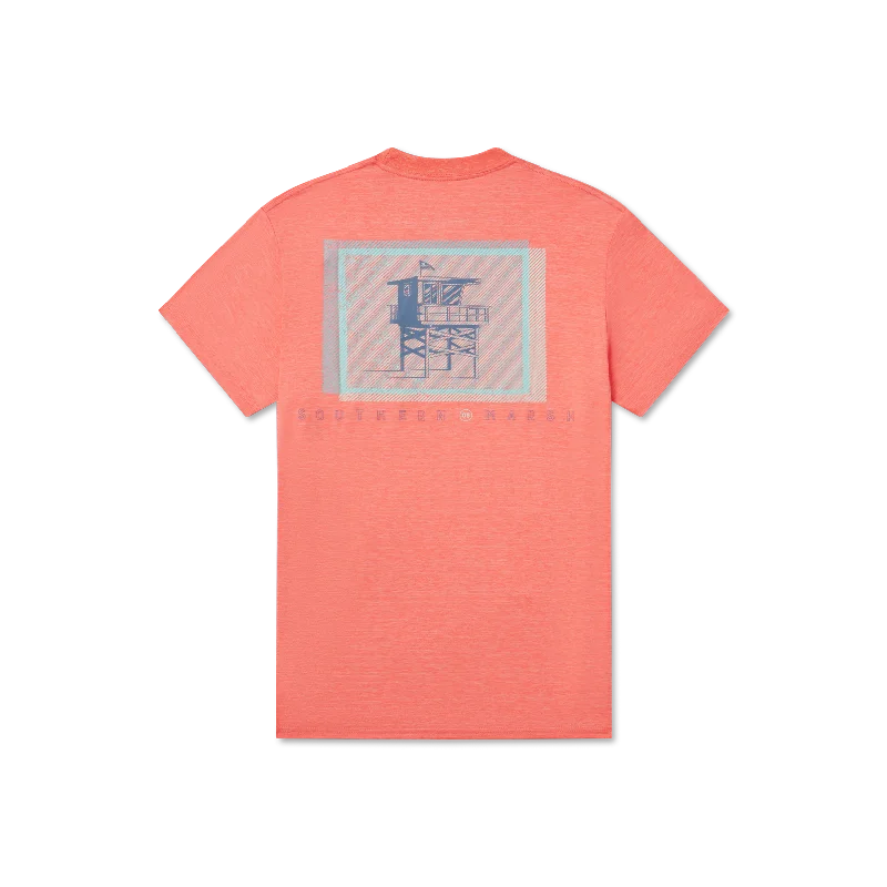 Cozy Outfit FieldTec™ Heathered Performance Tee - On Guard