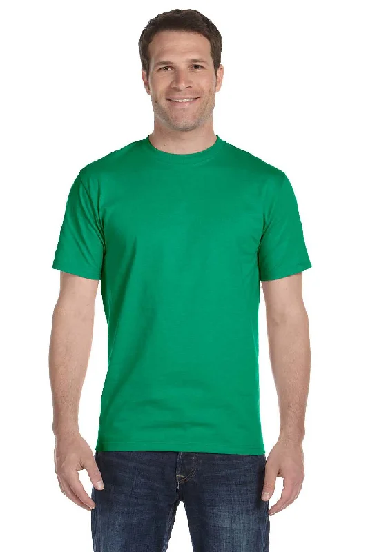 Advanced Customization Gildan Mens DryBlend Moisture Wicking Short Sleeve Crewneck T-Shirt - Kelly Green