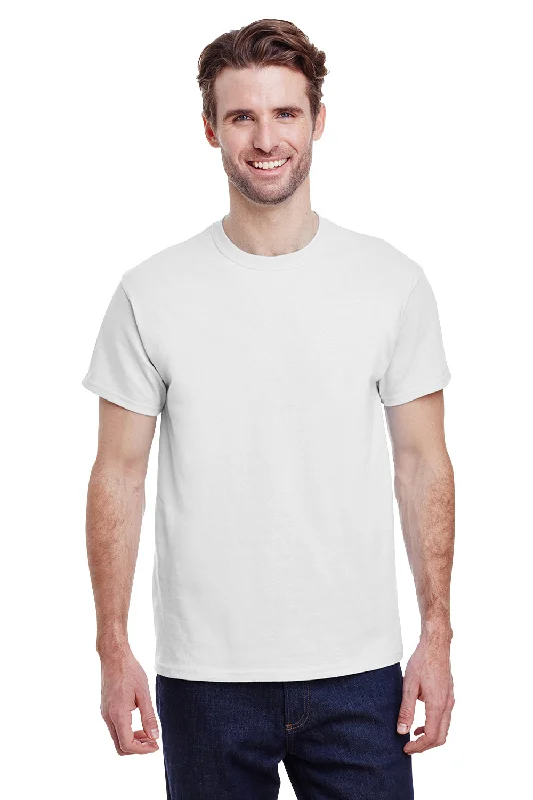New Products Gildan Mens Short Sleeve Crewneck T-Shirt - White