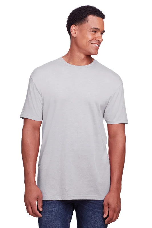 Designer Style Gildan Mens Softstyle CVC Short Sleeve Crewneck T-Shirt - Cement Grey