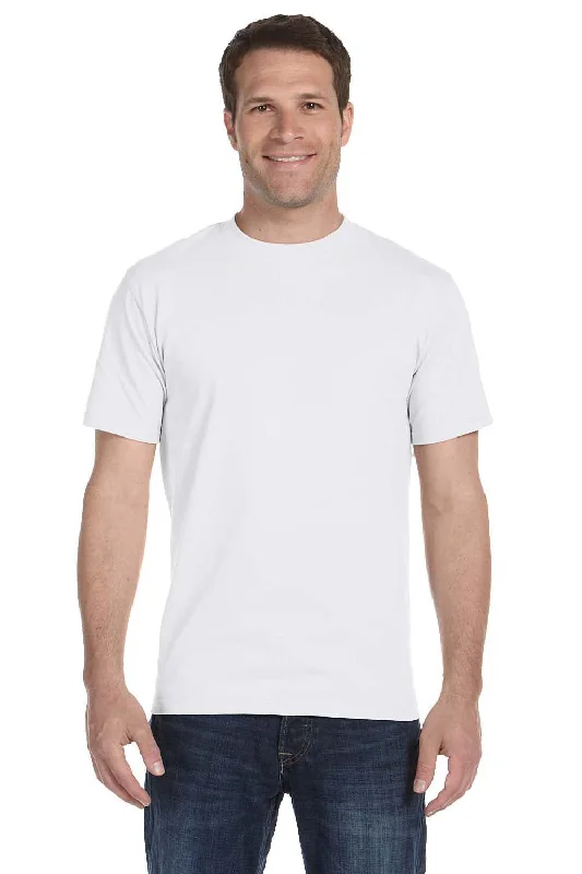 Comfortable Sweaters Hanes Mens ComfortSoft Short Sleeve Crewneck T-Shirt - White