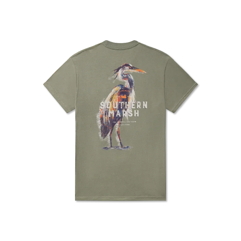 Layered Style Impressions Tee - Heron