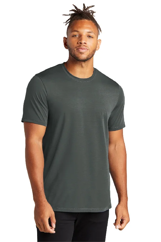 Exquisite Design Mercer+Mettle Mens Moisture Wicking Short Sleeve Crewneck T-Shirt - Anchor Grey