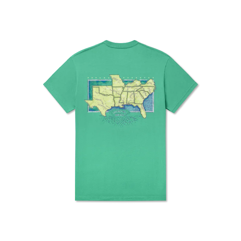 Casual Chic Outfits River Route Collection Tee - The South