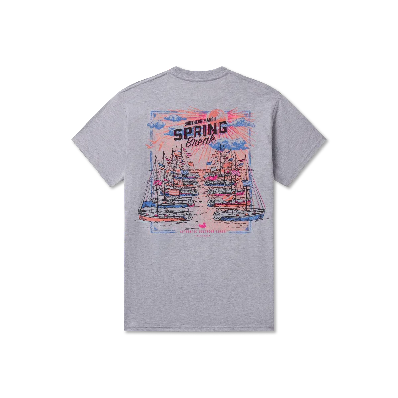 Trendy Dresses Set Sail Tee - Spring Break
