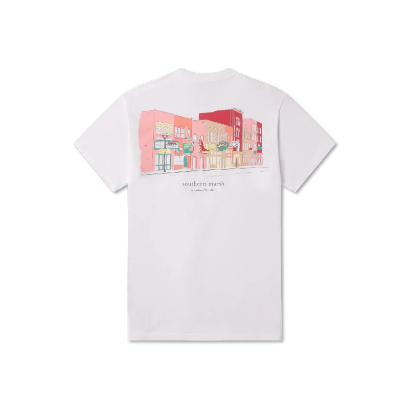 Soft Textures Southern Cities Tee - Nashville