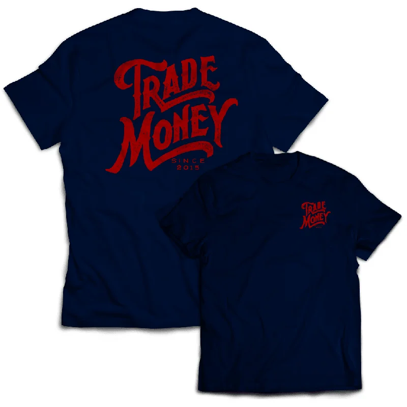 Free And Casual The Mantra Tee - Dark Navy