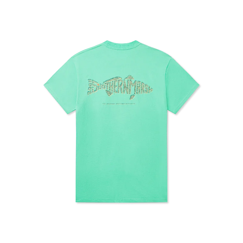 Soft Style Wildlife Words Tee - Redfish