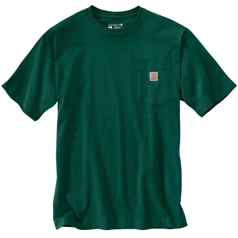 Diamond Series K87 - Loose Fit Heavyweight Pocket Tee, North Woods Heather