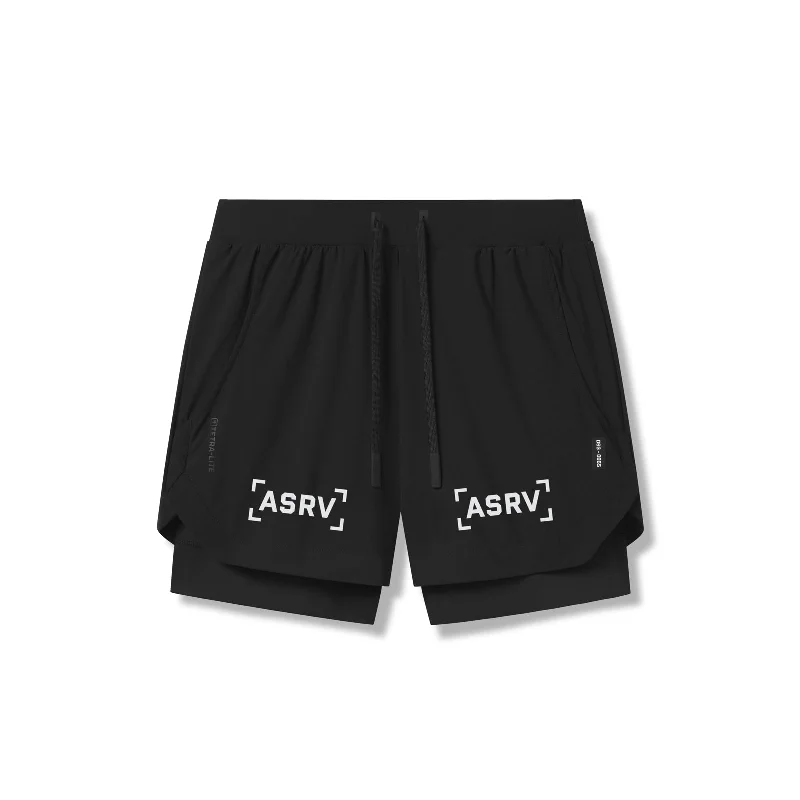 Comfortable Design 0865. Tetra-Lite® 5" Liner Short - Black "Bracket"/Black
