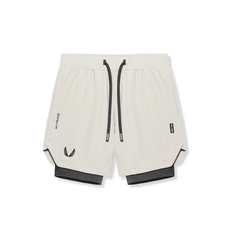 Outdoor Trend 0866. Tetra-Lite® 7" Liner Short - Stone "Wings"/Black