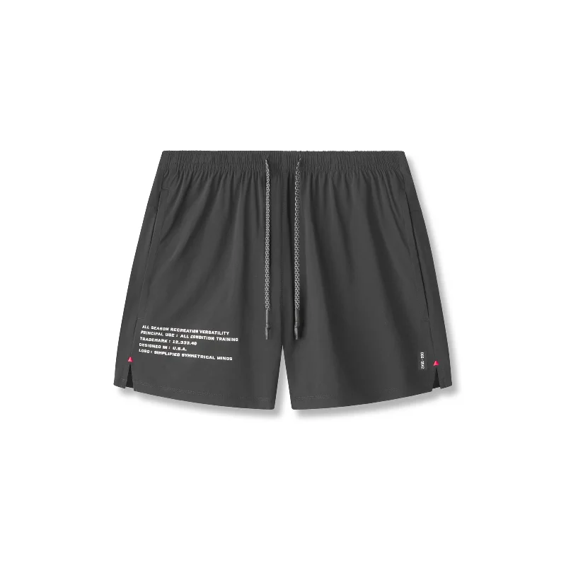 Trendy Items 0942. Aerotex™ 5" Training Short - Space Grey