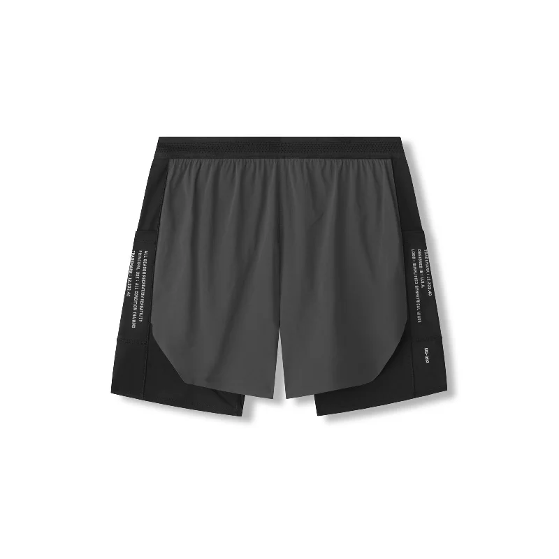 Dynamic Fashion 0953. Aerotex™ Hybrid Liner Short - Space Grey/Black