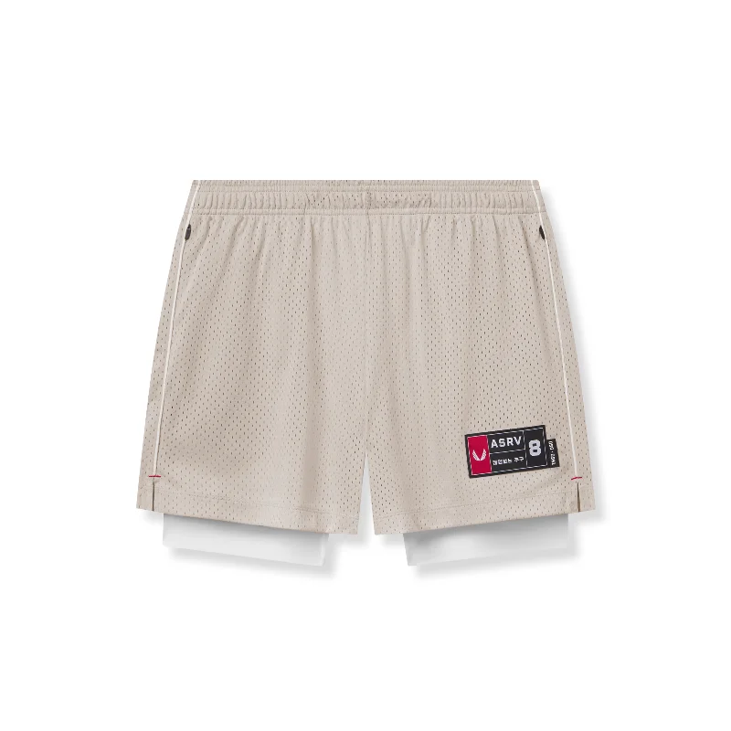 Noble Temperament 0991. Ion-Mesh 5" Liner Short - Chai