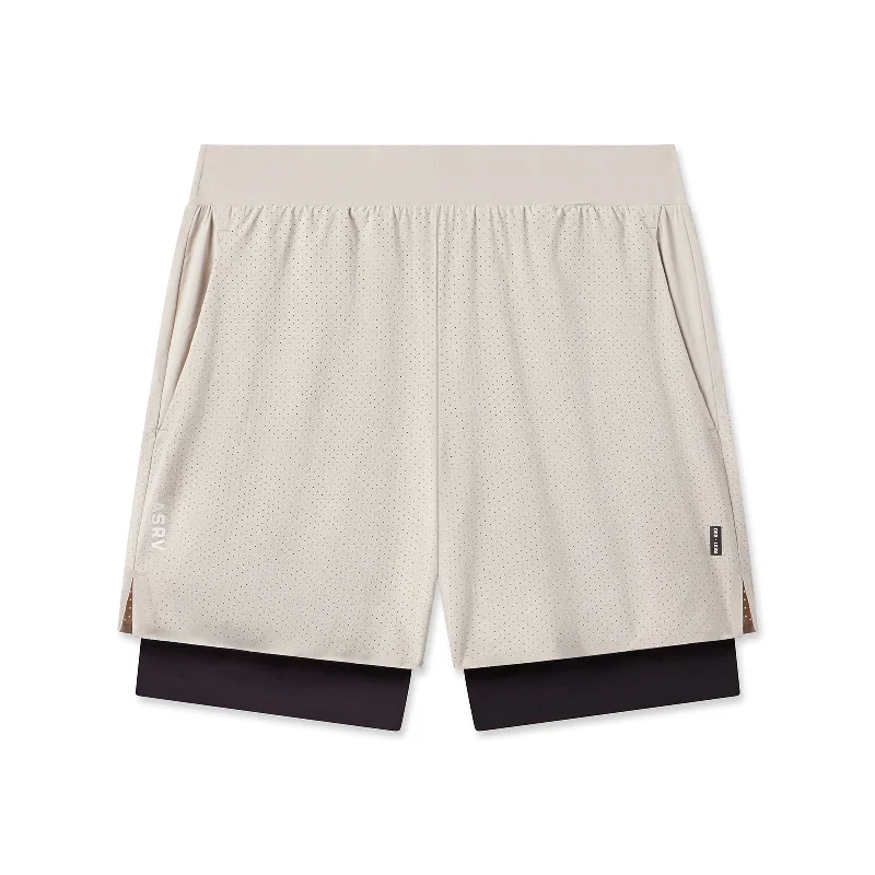 All-Day Style 1028. Aerotex™ Bonded 7" Liner Short - Chai