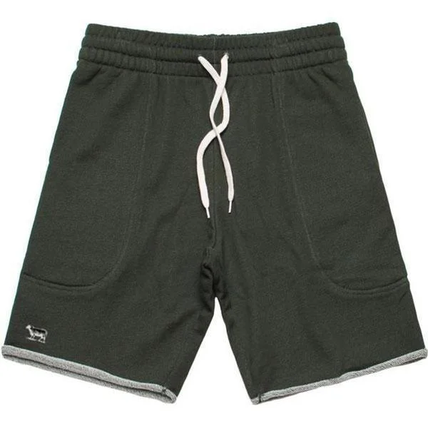 High-quality Styles Black Sheep French Terry Icon Short Hunter Green Heather