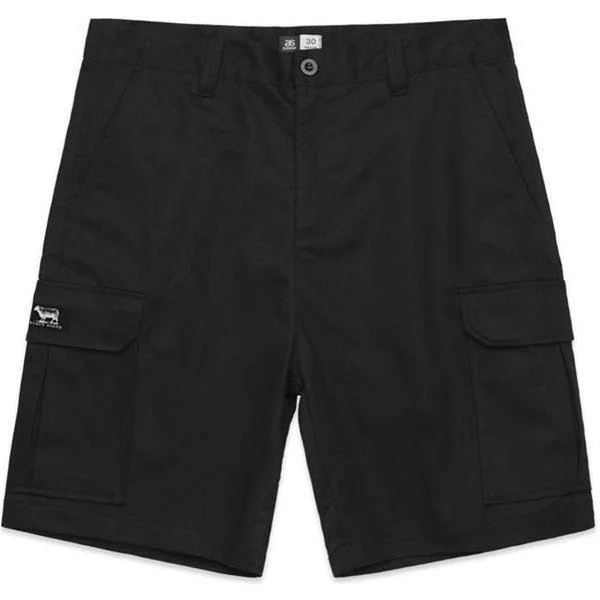 Elegant Design Black Sheep Label Series Classic Cargo Shorts Black