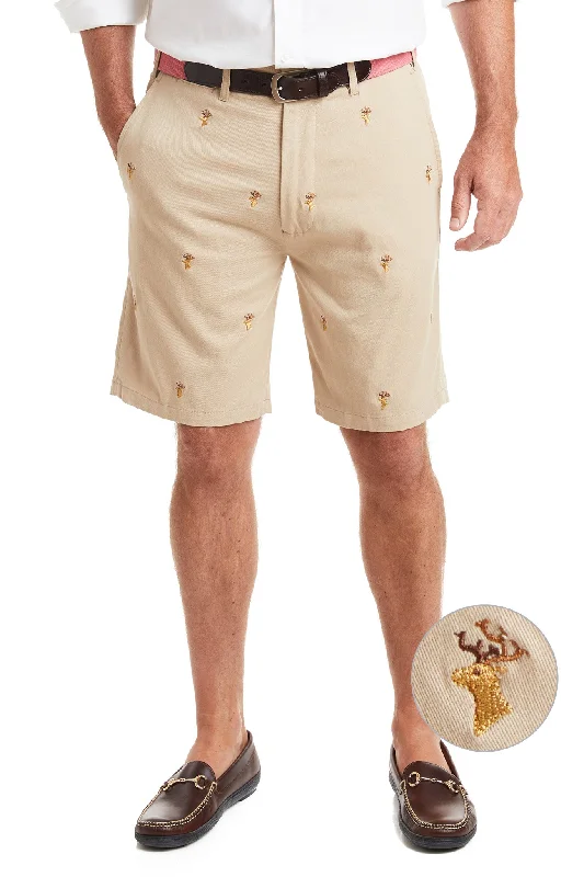 Comfort Fit Cisco Short Khaki with Buckhead