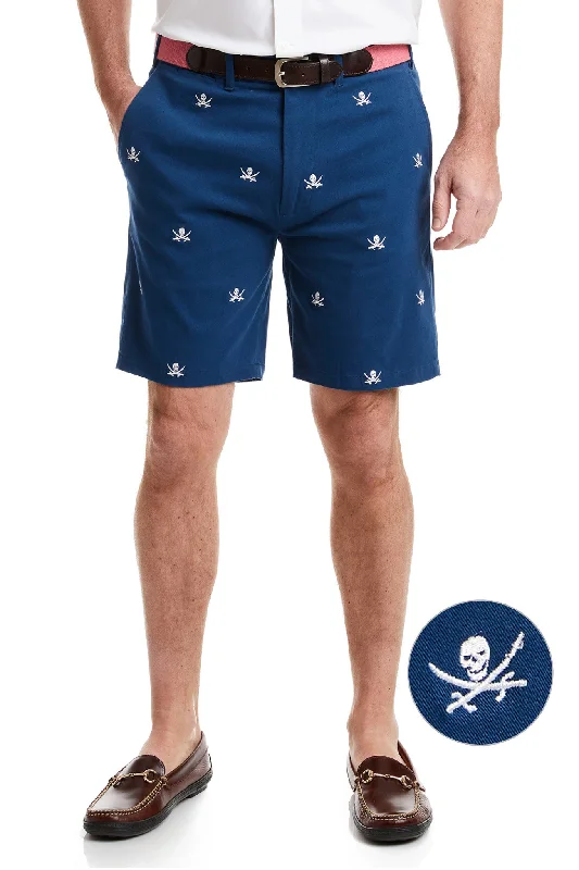 Soft Wear Cisco Short Nantucket Navy with Calico Jack