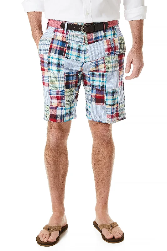 Elegant Casuals Cisco Short Nautical Patch Madras
