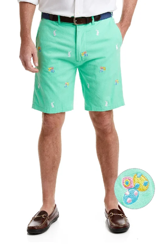 Comfortable Looks Cisco Short Spring Green with Easter Egg & Bunny