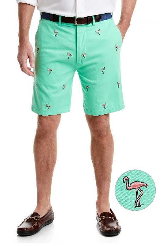 Relaxed Wear Cisco Short Spring Green with Flamingo