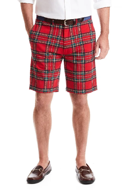 Easy Comfort Style Cisco Short Stretch Twill Royal Stewart Tartan