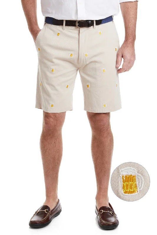 Relaxed Dresses Cisco Short Stretch Twill Stone with Beer Mug