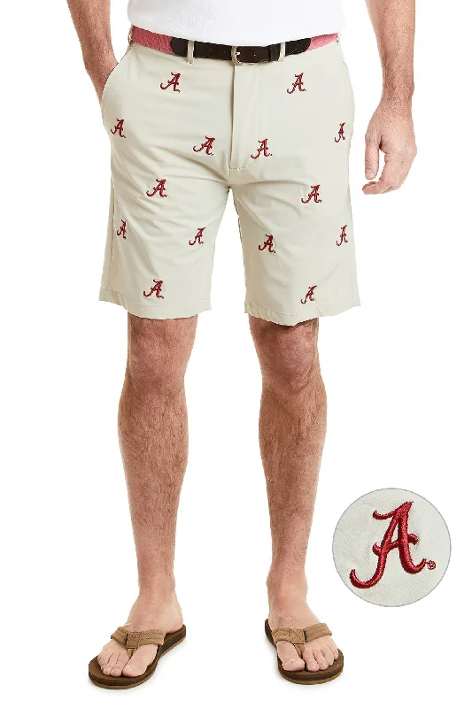 Personal Charm Collegiate ACKformance Short Khaki with Alabama