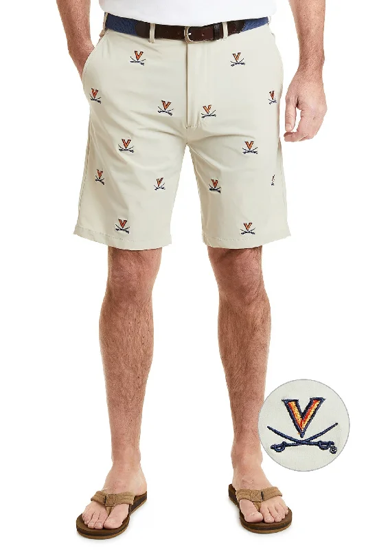 Casual Chic Collegiate ACKformance Short Khaki with UVA
