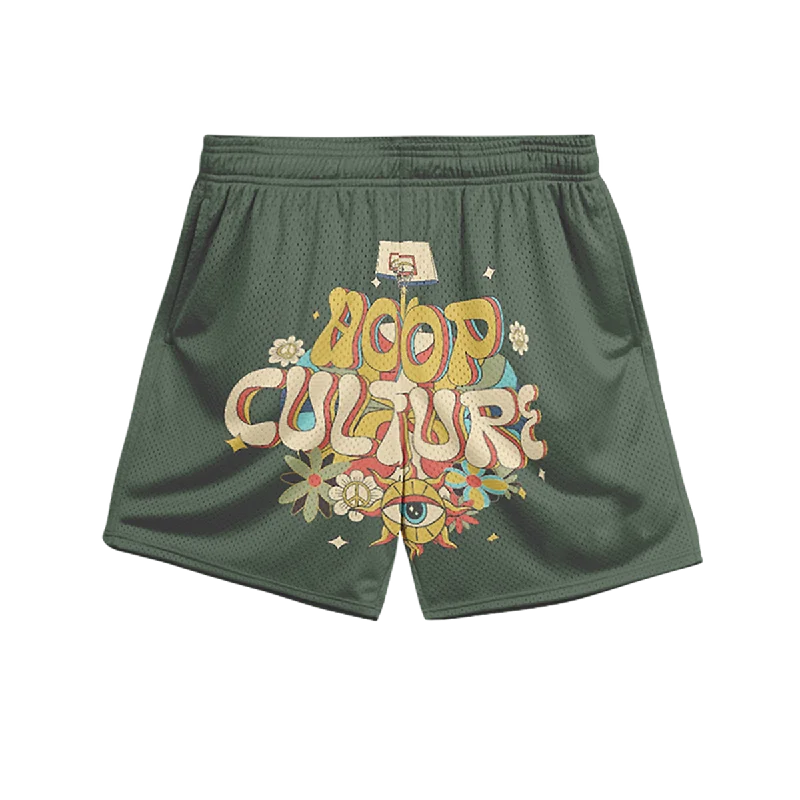 Everyday Outfits Hoop Enlightenment Mesh Shorts