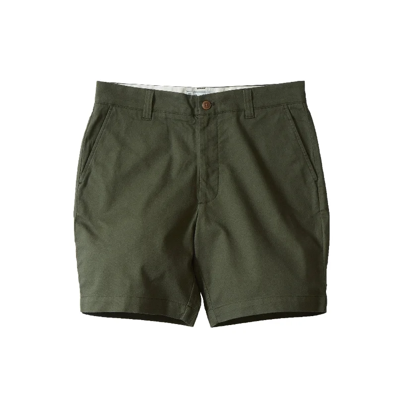 Editorial Design Hudson Textured Stretch Shorts 8" - Olive