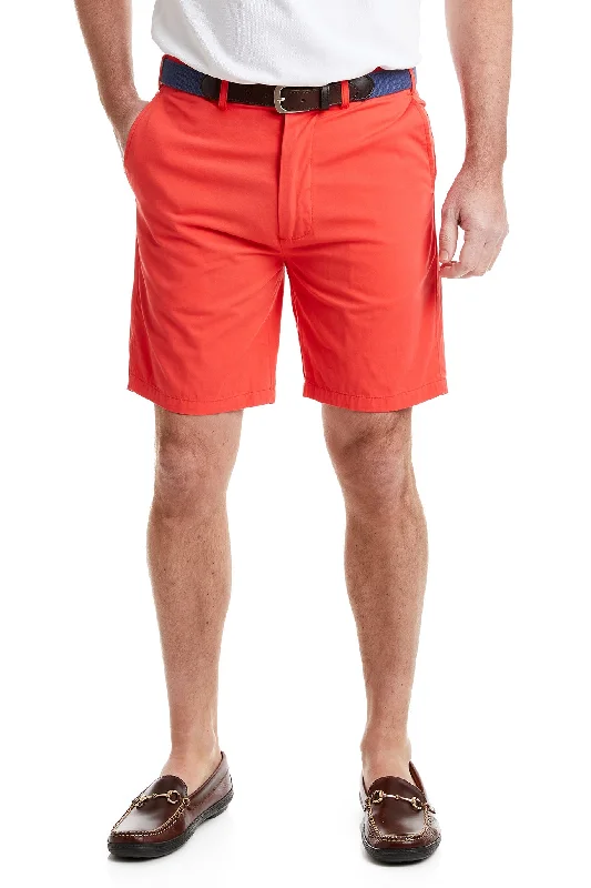 Simple Elegance Island Short Canvas Washed Red