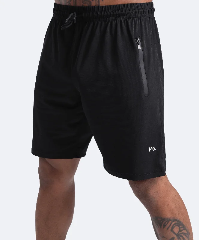Celebrity Picks Jet Black Gym Shorts