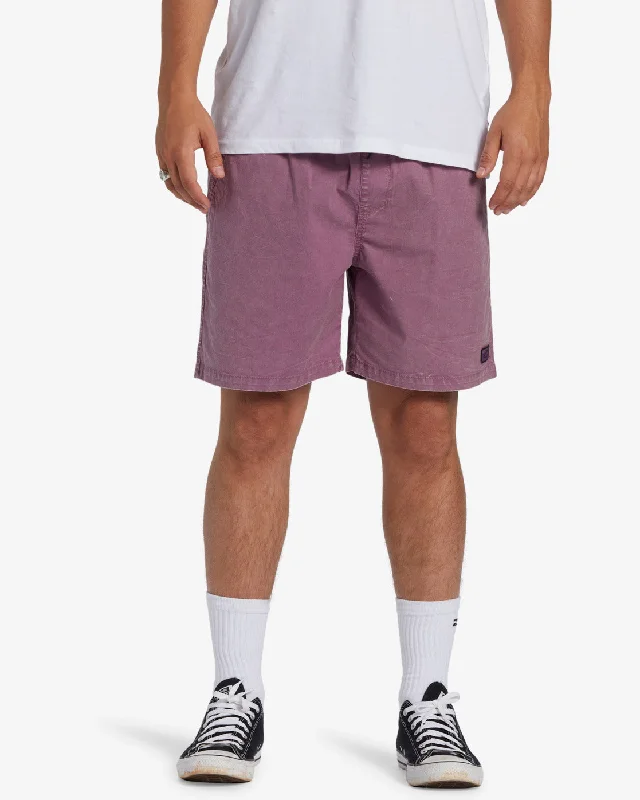 Mario Stretch 17" Elastic Waist Shorts - Kalamata