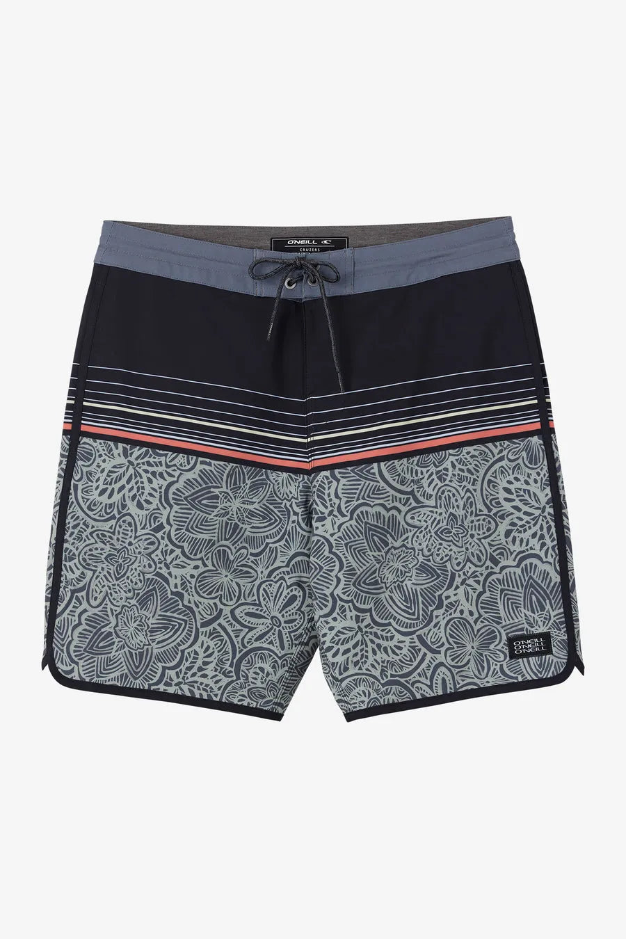New Autumn And Winter Styles Oneill Mens Boardshorts Cruzer Scallop 18"